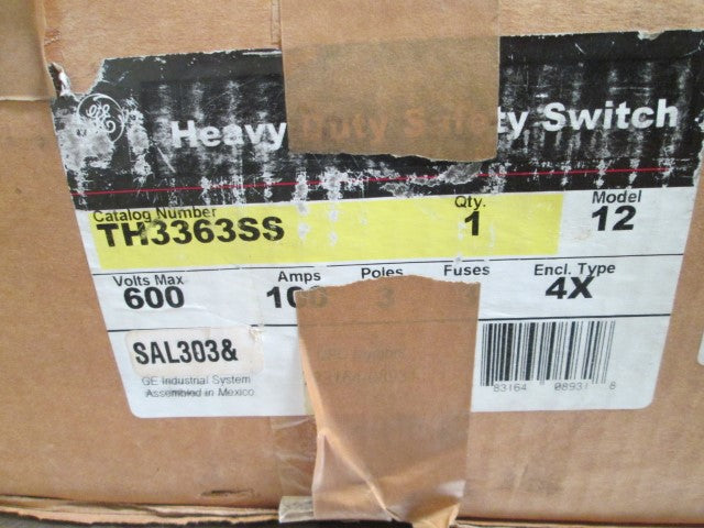 General Electric TH3363SS NSFP **GENUINE**