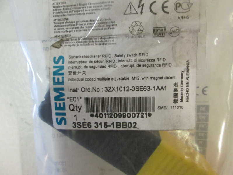 Siemens 3SE63151BB02 NSFP * GENUINE * Furnas