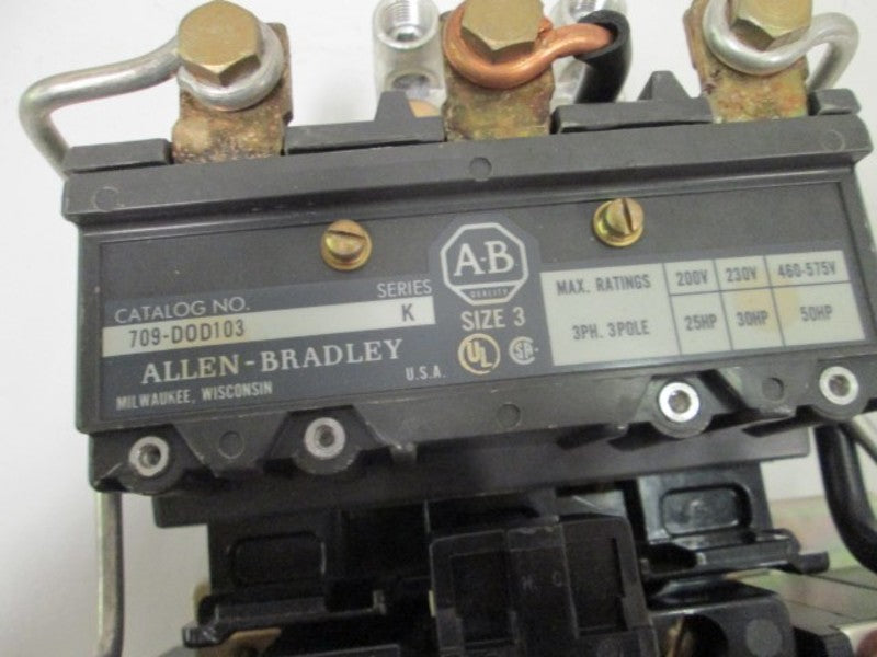 Allen Bradley 709DOB103 NSNP * GENUINE * AB 709 DOB103