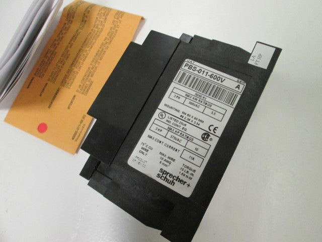 Sprecher & Schuh PBS011600V NSNP **GENUINE**