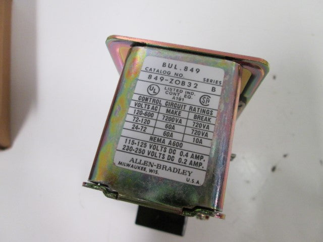 Allen Bradley 849ZOB32 NSFP **GENUINE** AB 849 ZOB32