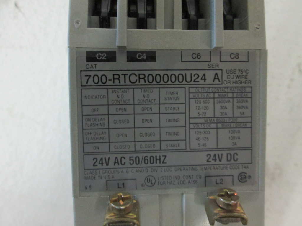 Allen Bradley 700RTCR0000024 NSNP **GENUINE** AB 700 RTCR0000024