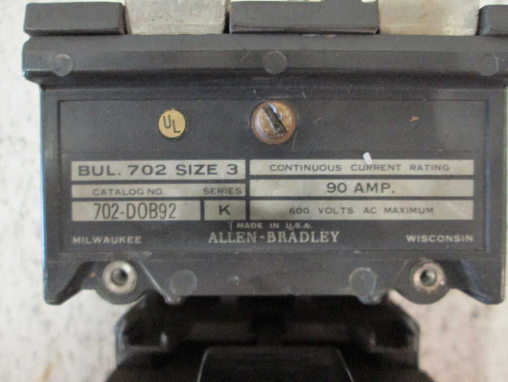 Allen Bradley 702DOB92 NSFP **GENUINE** AB 702 DOB 92