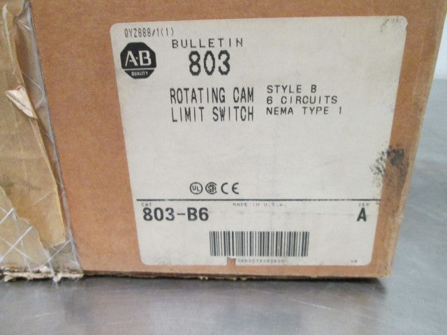 Allen Bradley 803B6 NSFP **GENUINE** AB 803 B6