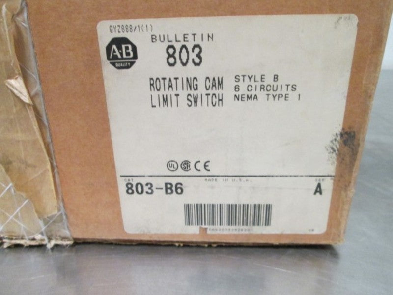 Allen Bradley 803B6 NSFP * GENUINE * AB 803 B6