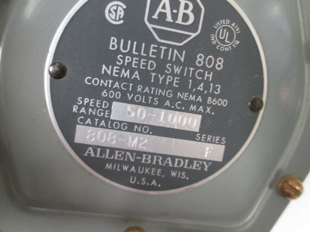 Allen Bradley 808M2 NSNP **GENUINE** AB 808 M2