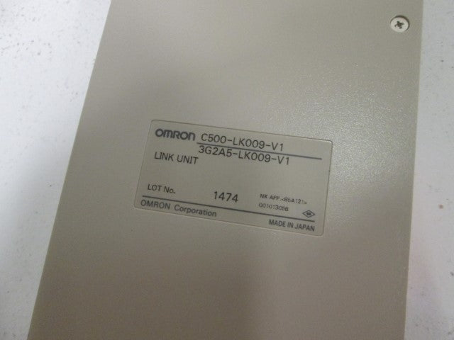 Omron 3G2A5LK009V1 / C500LK009V1 NSFP **GENUINE**