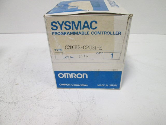 Omron C200HSCPU31E NSFP **GENUINE**