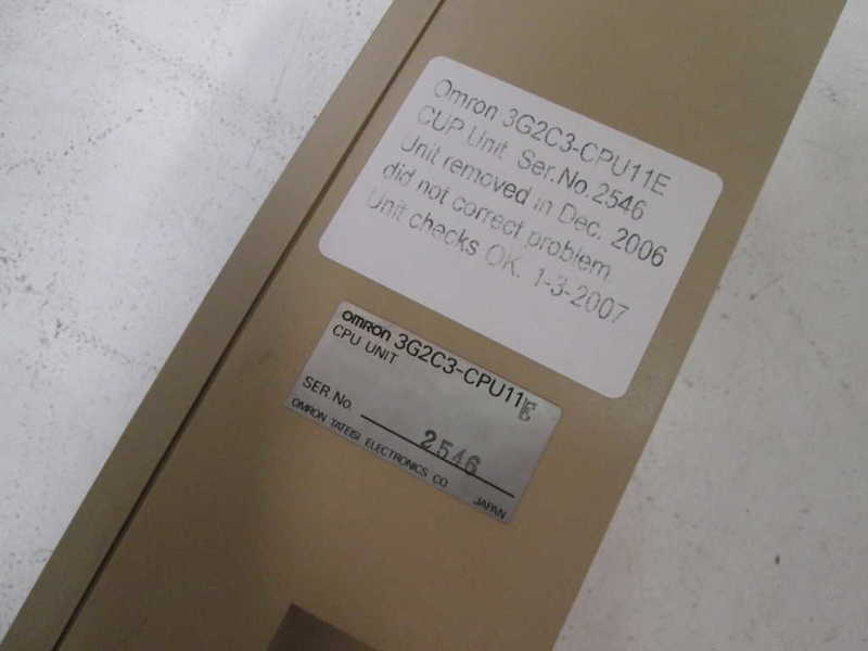 Omron 3G2C3CPU11E NSNP * GENUINE *