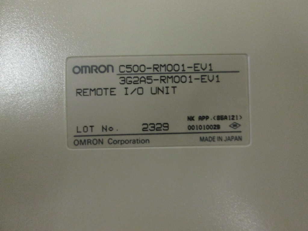 Omron C500RM001EV1 / 3G2A5RM001EV1 NSNP **GENUINE**