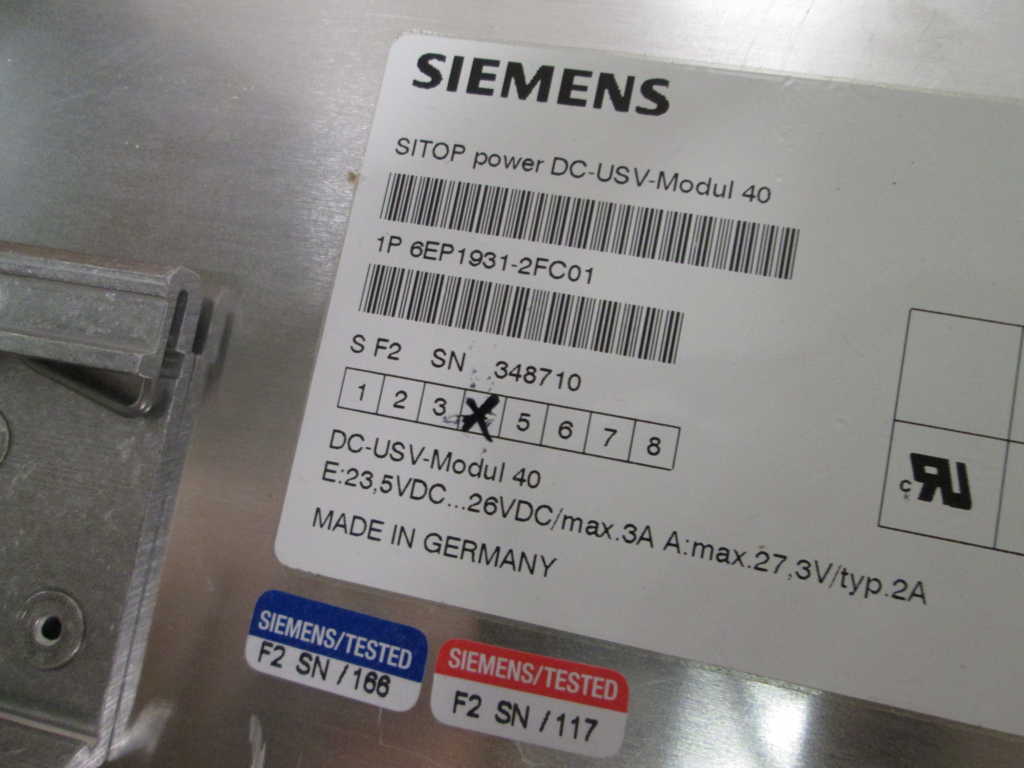 Siemens 6EP19312FC01 NSFP **GENUINE** Furnas