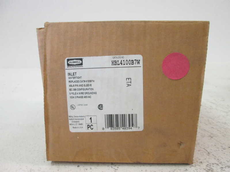 Hubbell HBL4100B7W NSFP * GENUINE *