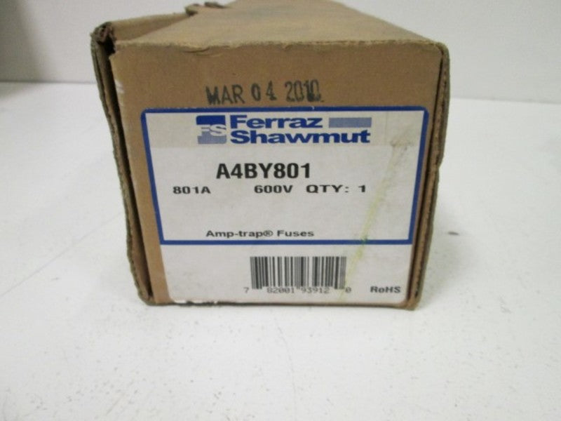 Gould Ferraz Shawmut Mersen A4BY801 NSFP * GENUINE *
