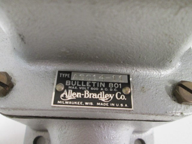 Allen Bradley 801ASC1411 NSNP * GENUINE * AB 801 ASC1411