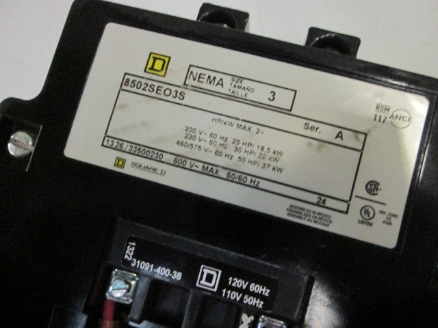 Square D 8502SEO3V02S NSFP **GENUINE** 8502 SEO3 V02S Schneider Telemecanique