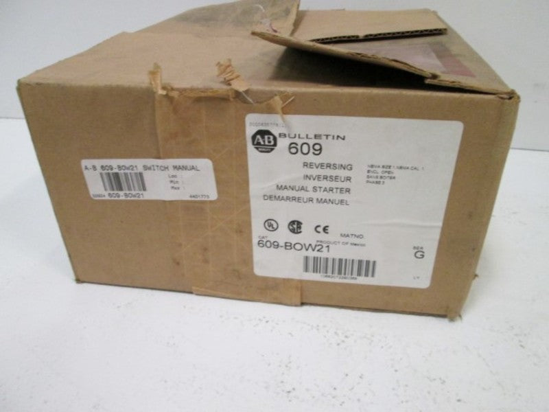 Allen Bradley 609BOW21 NSFP * GENUINE * AB 609 BOW21