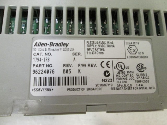 Allen Bradley 1794IR8 NSNP **GENUINE** AB 1794 IR8