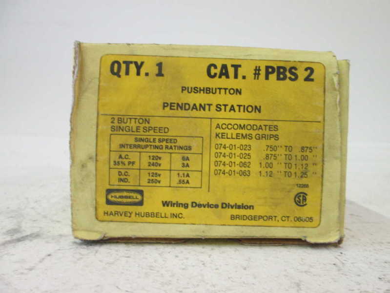 Hubbell PBS2 NSFP * GENUINE *