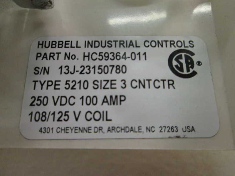 Hubbell HC59364011 NSNP * GENUINE *