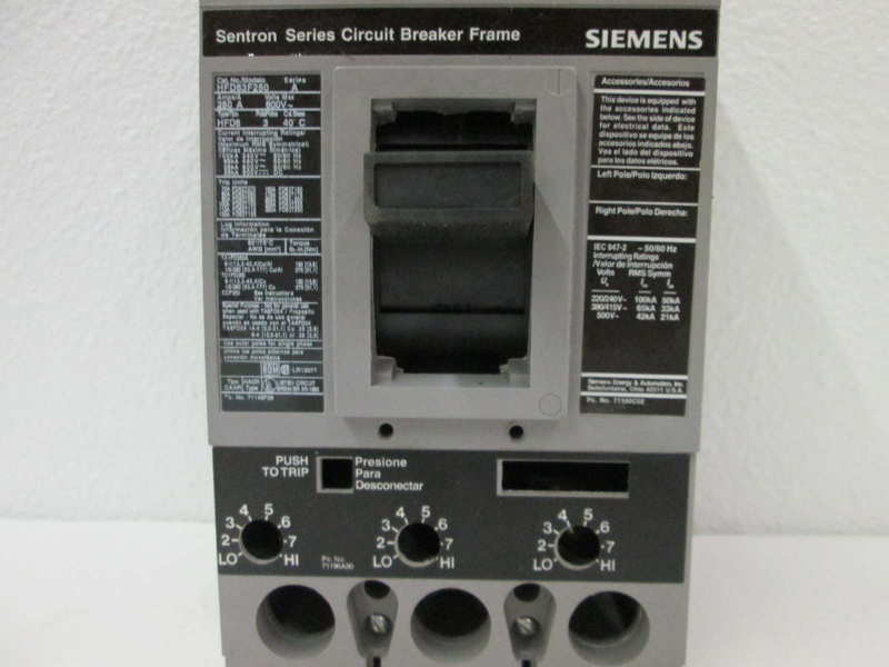 Siemens HFD63F250 NSFP * GENUINE * Furnas