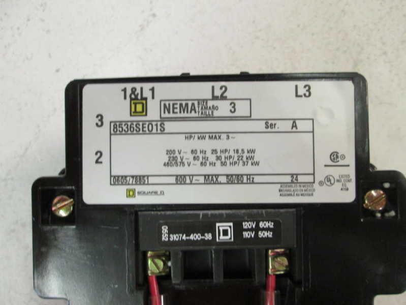 Square D 8536SEO1V02S NSFP * GENUINE * 8536 SEO1 V02S Schneider Telemecanique