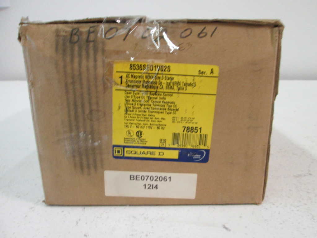 Square D 8536SEO1V02S NSFP **GENUINE** 8536 SEO1 V02S Schneider Telemecanique
