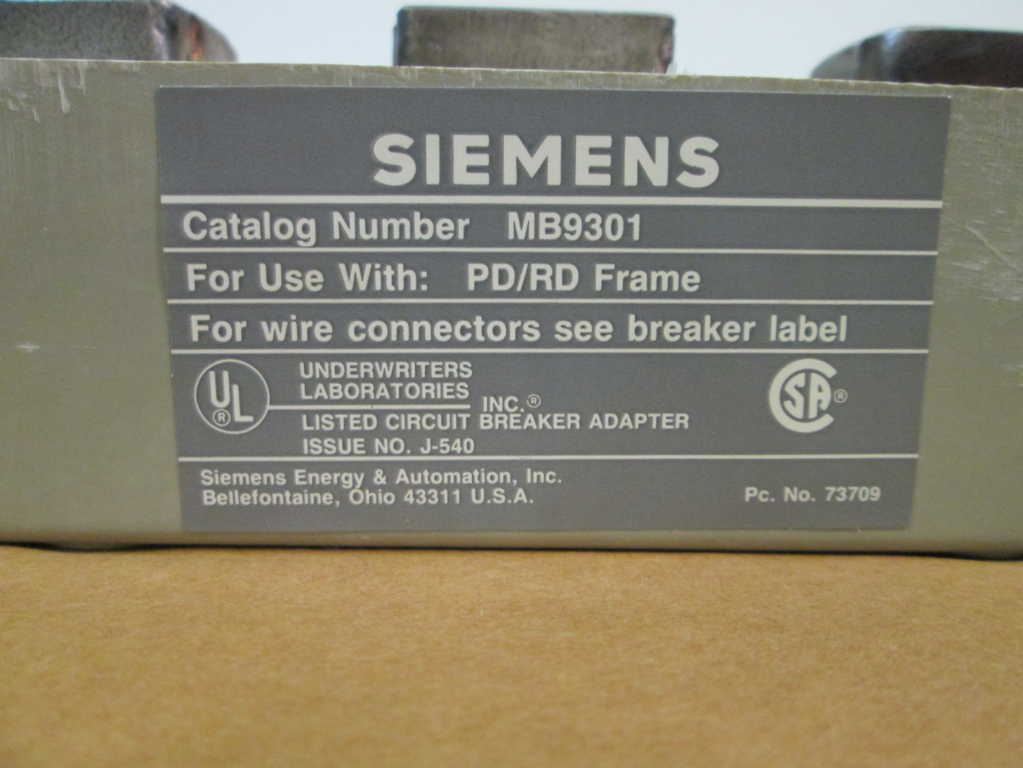 Siemens MB9301 NSFP **GENUINE** Furnas