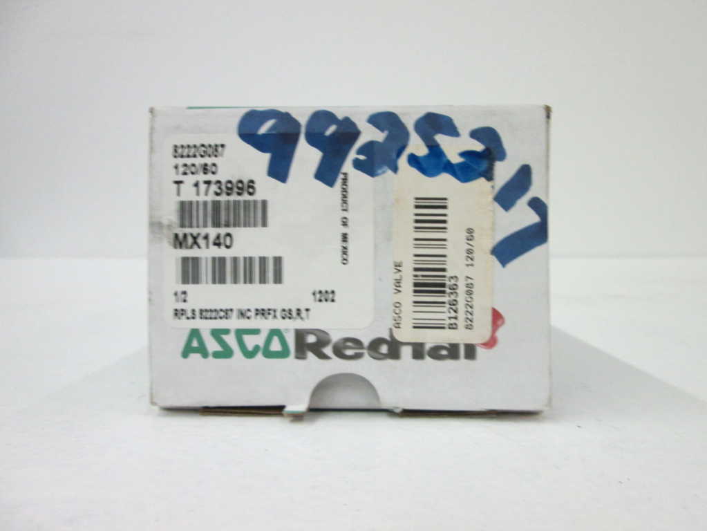 Asco 8222G087 120V NSFP **GENUINE**