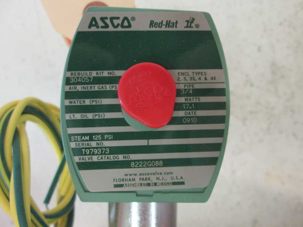 Asco 8222G088 120V NSFP **GENUINE**