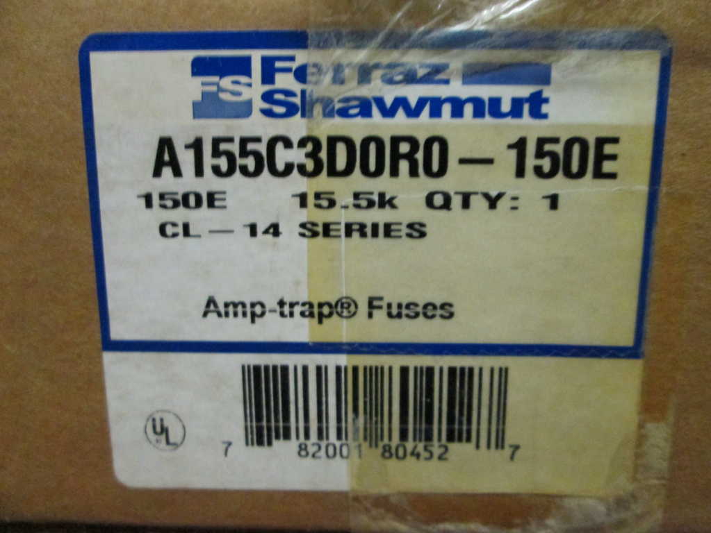 Gould Ferraz Shawmut Mersen A155C3D0R0150E NSFP * GENUINE *