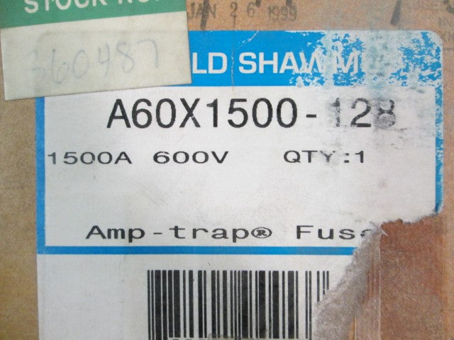 Gould Ferraz Shawmut Mersen A60X1500128 NSFP **GENUINE**