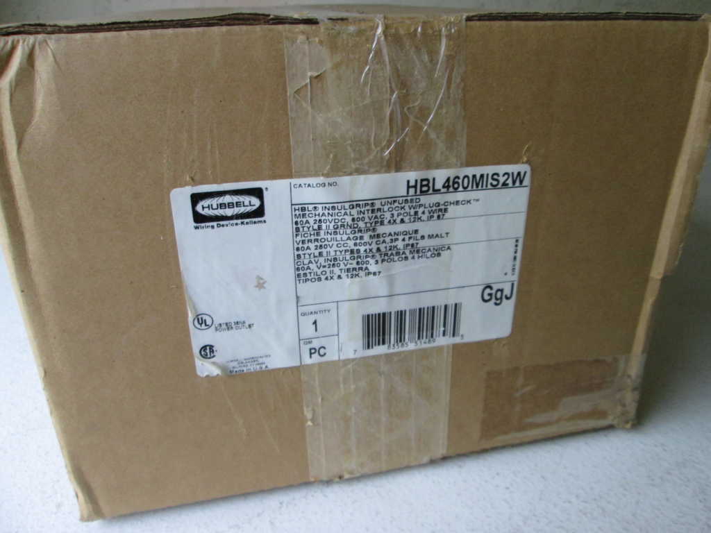 Hubbell HBL460MIS2W NSFP **GENUINE**