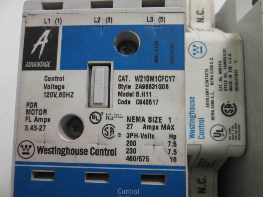 Cutler Hammer W210M1CFCY7 NSNP * GENUINE * Westinghouse