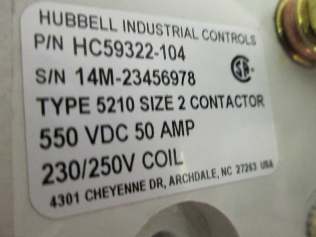 Hubbell HC59322104 NSNP **GENUINE**