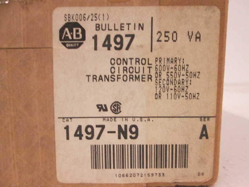 Allen Bradley 1497N9 NSFP ** GENUINE ** AB 1497 N9