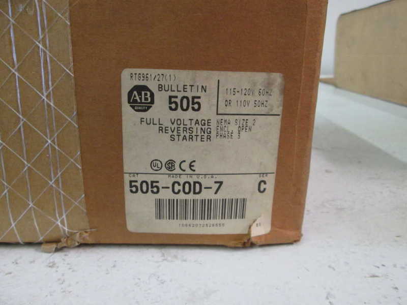 Allen Bradley 505COD7 NSFP * GENUINE * AB 505 COD 7
