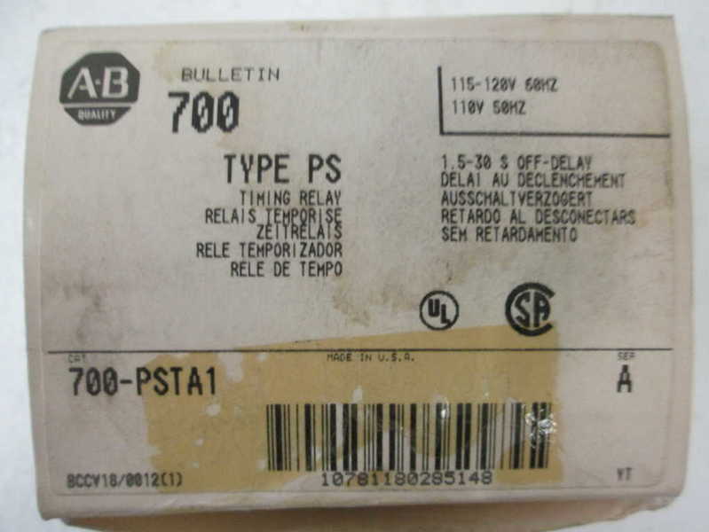 Allen Bradley 700PSTA1 NSFP * GENUINE * AB 700 PSTA1