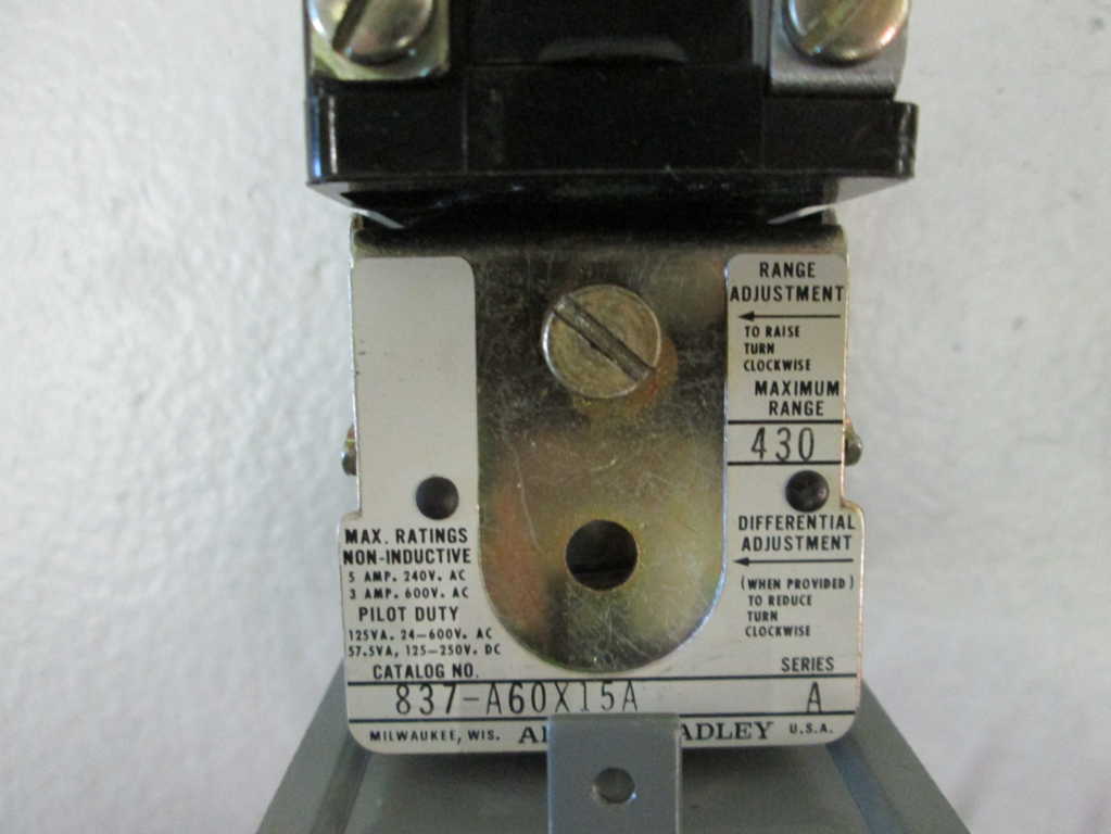 Allen Bradley 837A60AX15A NSFP **GENUINE** AB 837 A60AX15A