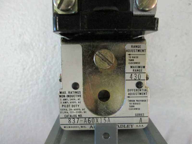 Allen Bradley 837A60AX15A NSFP * GENUINE * AB 837 A60AX15A