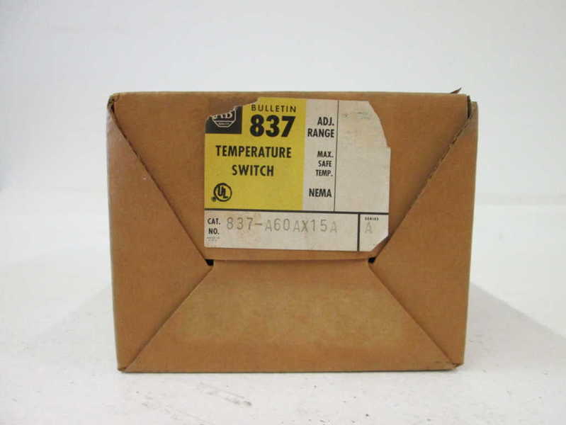 Allen Bradley 837A60AX15A NSFP * GENUINE * AB 837 A60AX15A