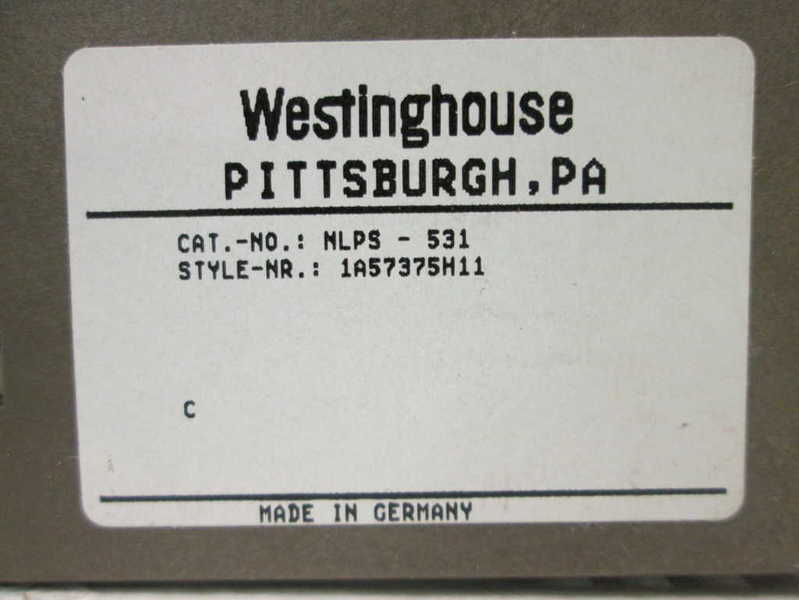 Cutler Hammer NLPS531 NSFP * GENUINE * NLPS 531 Westinghouse