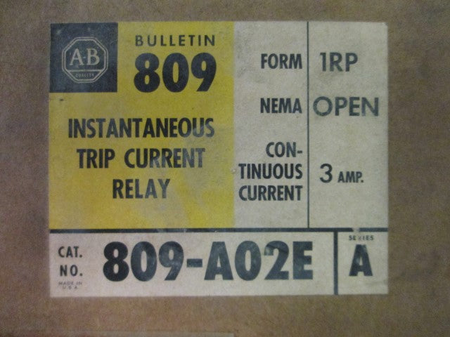 Allen Bradley 809A02E NSFP * GENUINE * AB 809 A02E