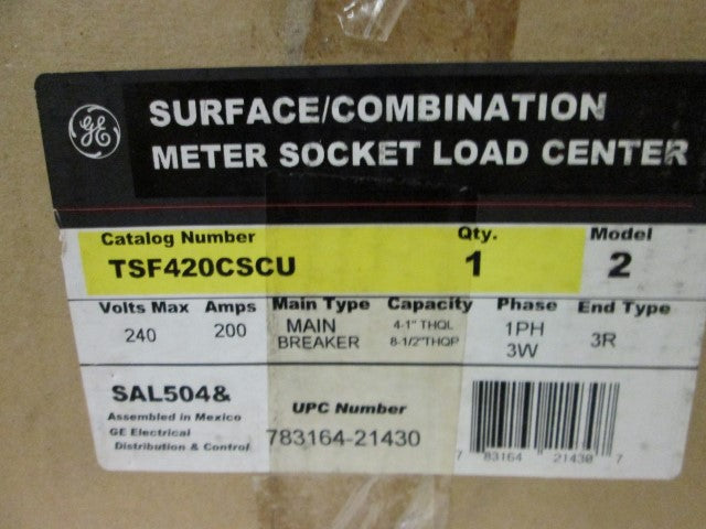 General Electric TSF420CSCU NSFP **GENUINE**