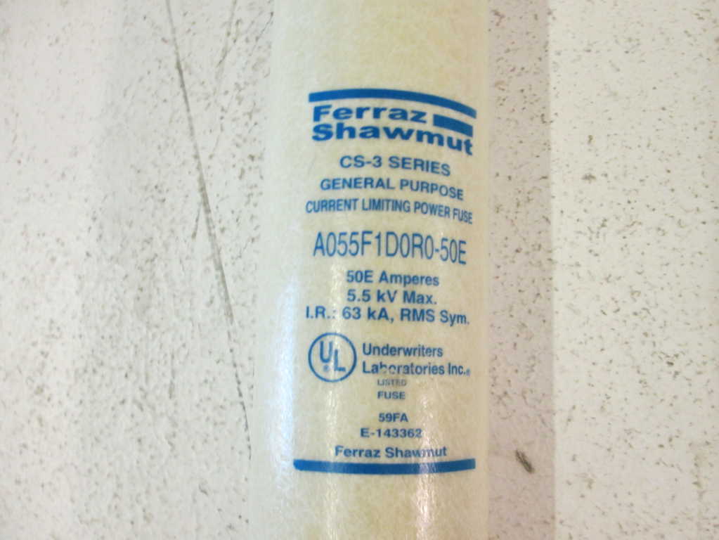 Gould Ferraz Shawmut Mersen A055F1D0R050E NSFP **GENUINE**
