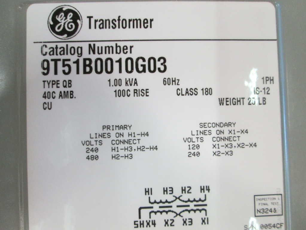General Electric 9T51B0010G03 NSFP **GENUINE**