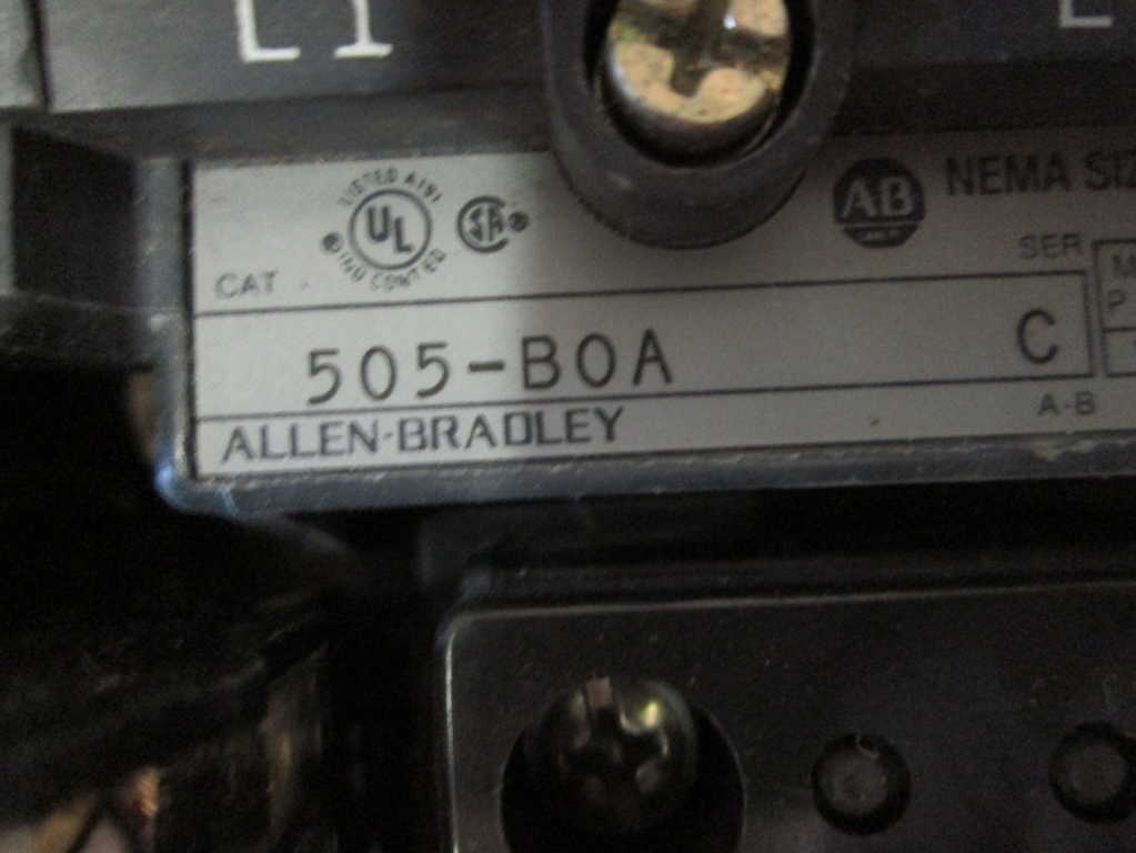 Allen Bradley 505BOA NSFP **GENUINE** AB 505 BOA