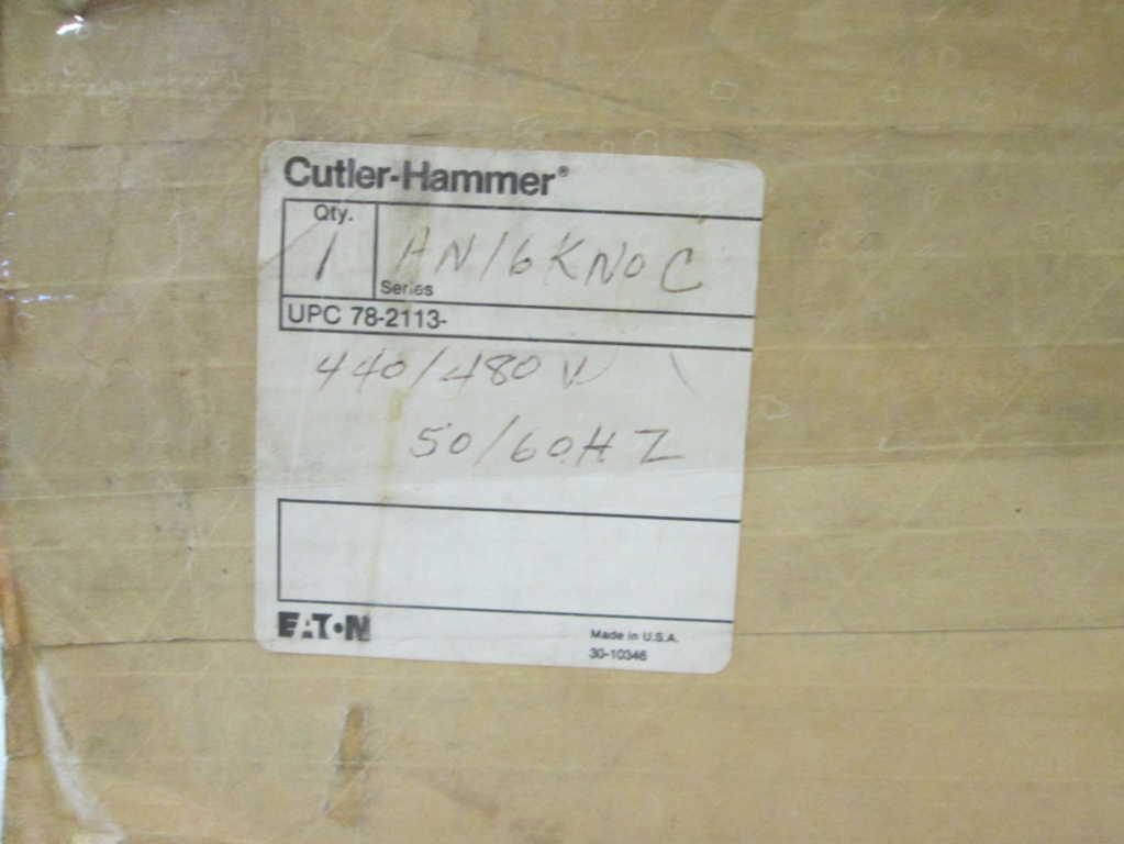Cutler Hammer AN16KN0C (440/480V) W/ENCLOSURE NSFP **GENUINE** Westinghouse