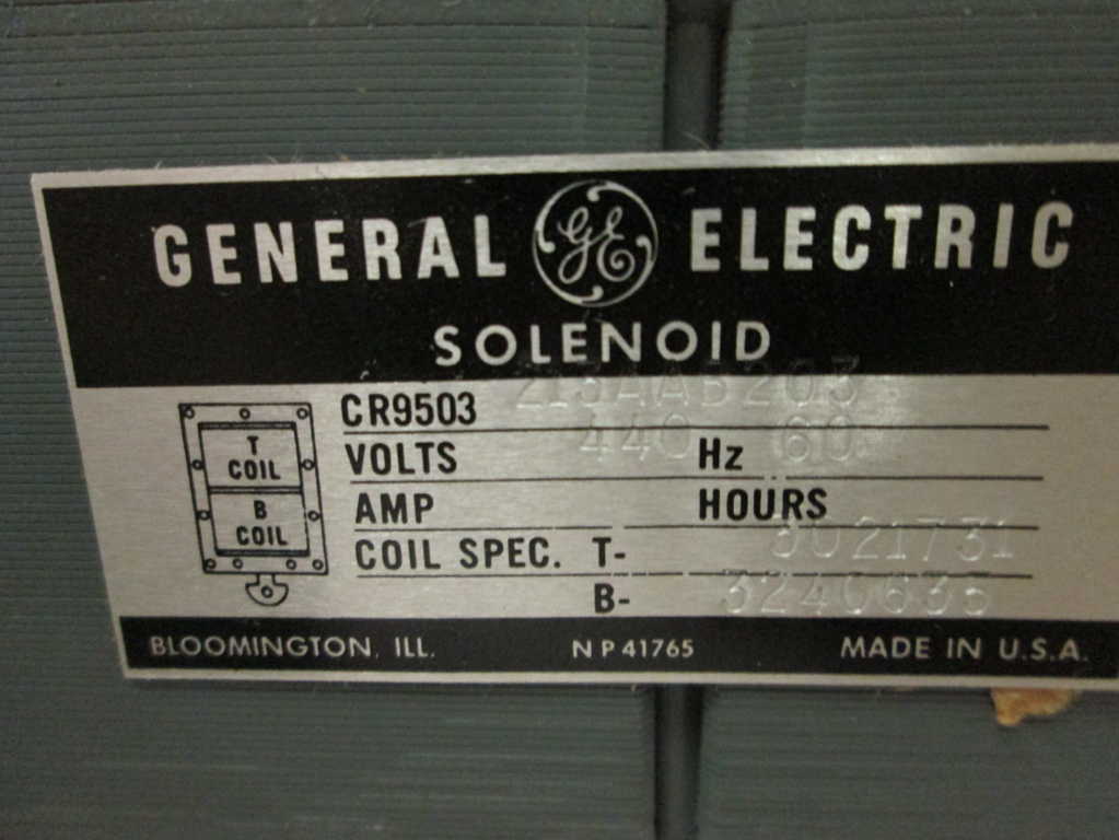 General Electric CR9503213DAB205 NSFP **GENUINE**