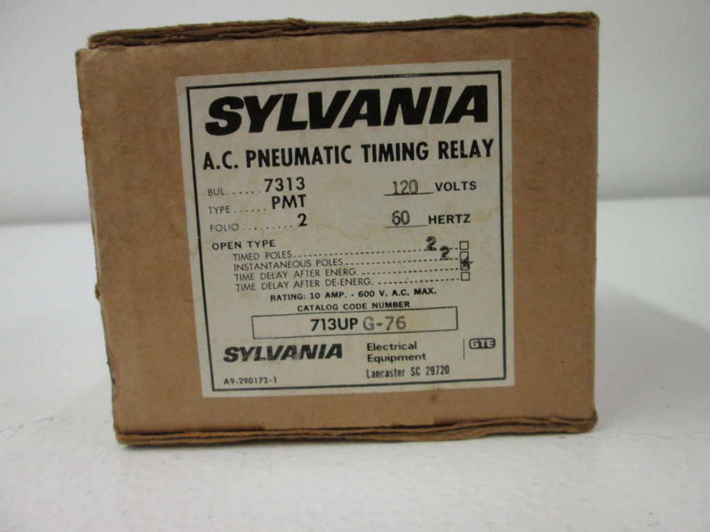 Joslyn Clark 713UPG76 NSFP **GENUINE** SYLVANIA