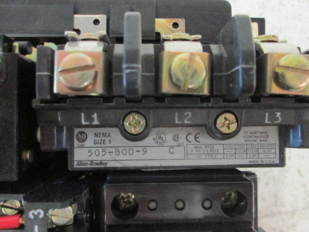 Allen Bradley 505BOD9 NSNP **GENUINE** 500 BOD 9